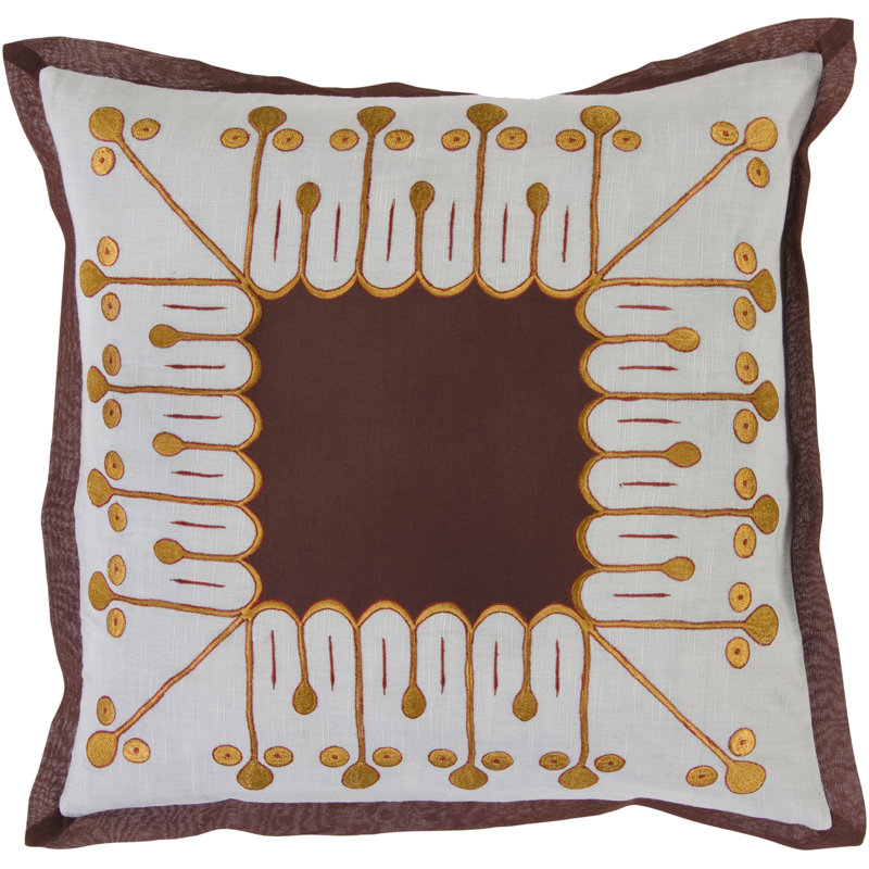 Housse de coussin décoratif en coton 