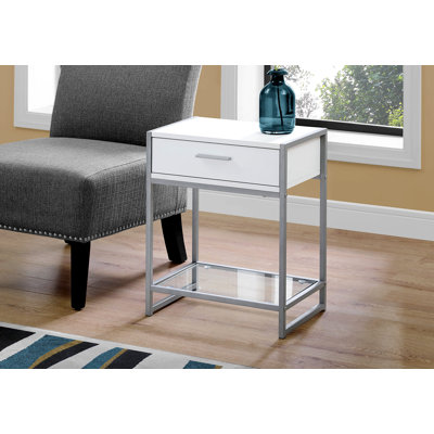 Table d'appoint polyvalente avec rangement élégant et fabrication durable pour n'importe quelle pièce