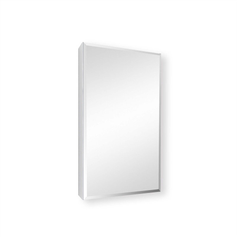 Miroir de salle de bain avec tablettes
