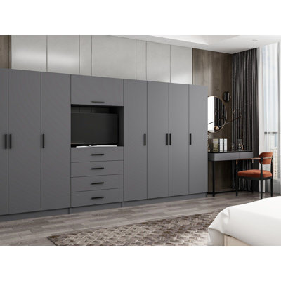 Elina Manufactured Wood Wardrobe