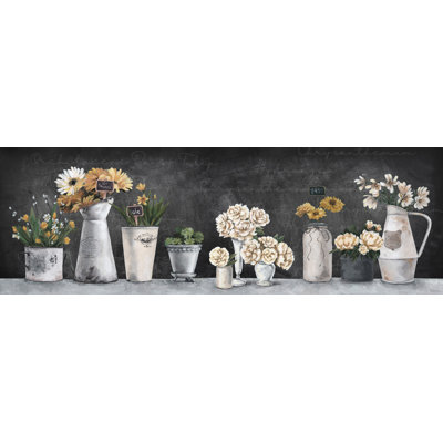 «Perfect Blooming Flowers», reproduction sur toile tendue