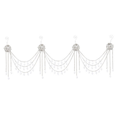 Hanging Jeweled Garland - 28 Inches