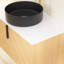Meuble-lavabo mural simple 35,4 po avec dessus en pierre reconstituée-507993307