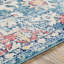 Tapis oriental bleu / rouge-904670289