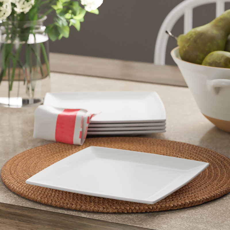  Square 7.25" Appetizer Plate