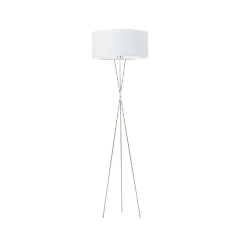 Arless 160cm Tripod Floor Lamp, Silver, White