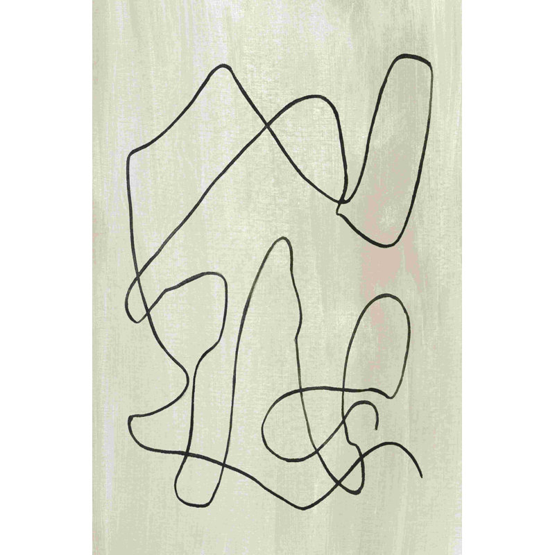 Lié II, H 18 po x l 12 po, Non, Toile tendue
