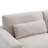 Icelyn 3 - Piece Modern and Soft Upholstered Corner Sectional with 6 Throw Pillows