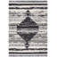 Tapis gris à imprimé animal Marzana-57953460