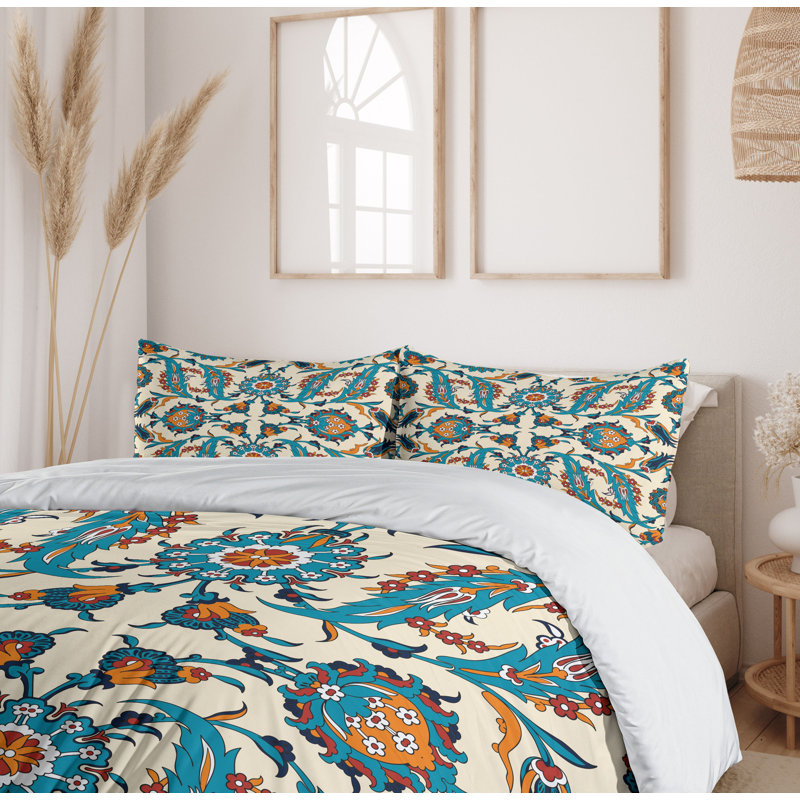 No Duvet Cover, Queen Duvet Cover + 2 Standard Shams