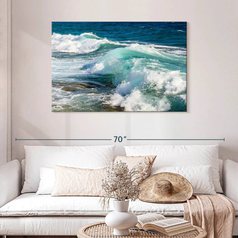 Côte de verre de mer Gillard, H 30 po x l 45 po