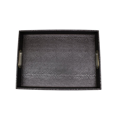 Kayden Leather / Faux Leather Tray