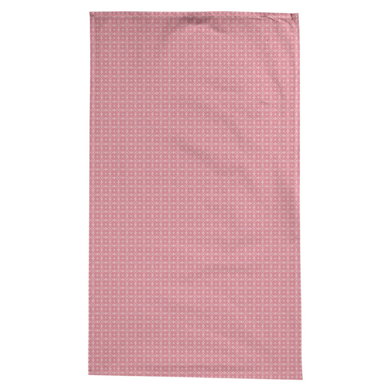 Avicia Doily Pattern Tablecloth, Coral/White