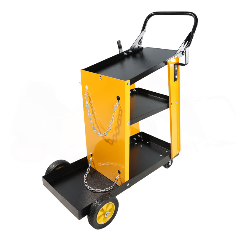 Versatile Heavy-Duty Welding Cart With Enhanced Features For Secure Storage And Mobility