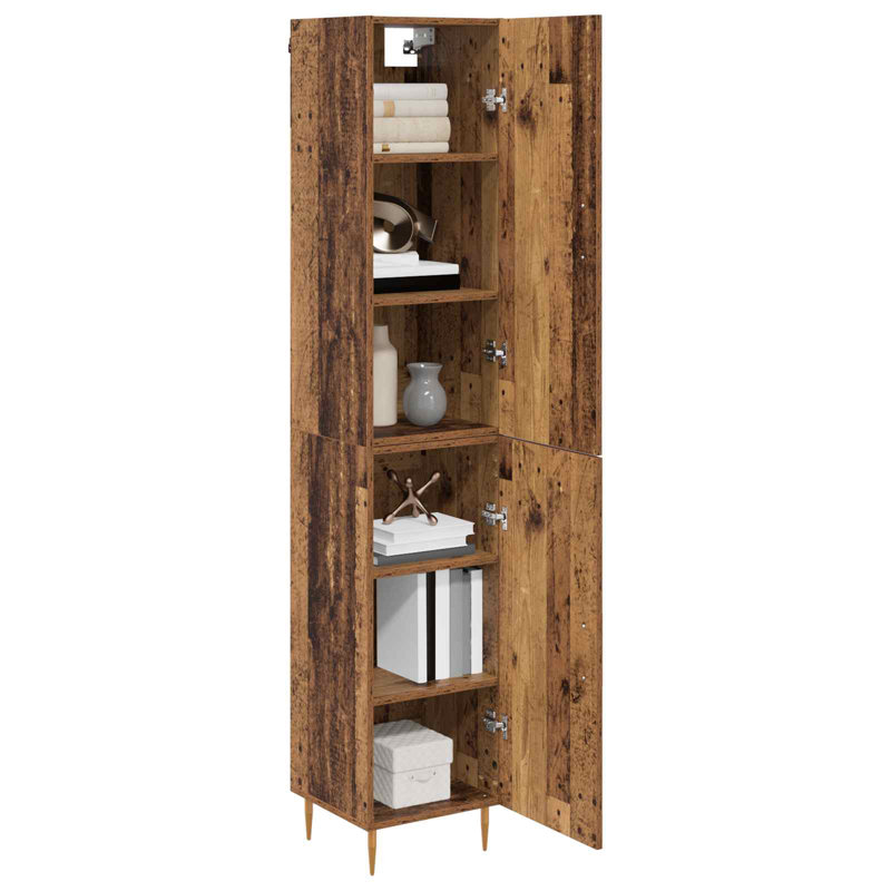 34.5cm Sideboard, Old Wood