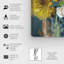 Floral et botanique, printemps, aimer les grandes fleurs - Reproduction d'art sur toile-995715671-995715675