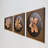 Floral Garden Wooden Wall Art - 3D Layered Modern Flower Relief Decor (Small, Unframed)-260601864
