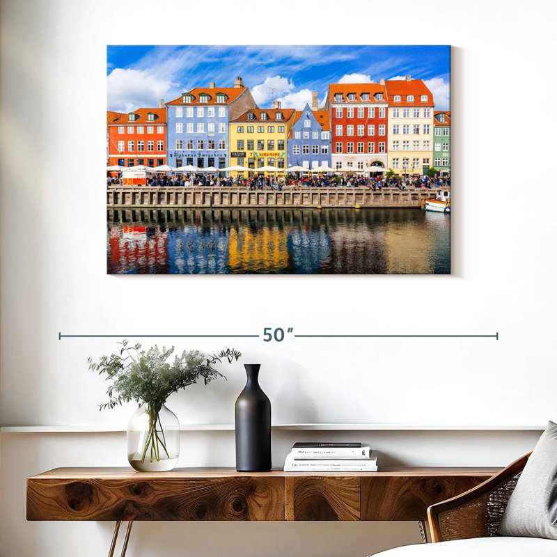 Résidus R camion Nyhavn Copenhagen, H 26 po x l 39 po