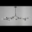 Lustre linéaire 9 lumières spoutnik moderne Headington-323909508
