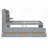 Storage Platform Bed with Drawers-626241930-626241924