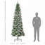 Arbre de Noël artificiel 7,5 pi