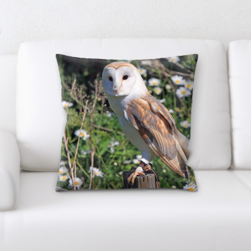 Coussin de grange hibou