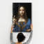 Élégante peinture murale en verre trempé de 13,8 po x 21,7 po | 100% verre trempé, épaisseur: 0,16 pouce | Imprimé UV pour des couleurs éclatantes | Parfait pour la décoration intérieure, le salon et les espaces de bureau-1778642443