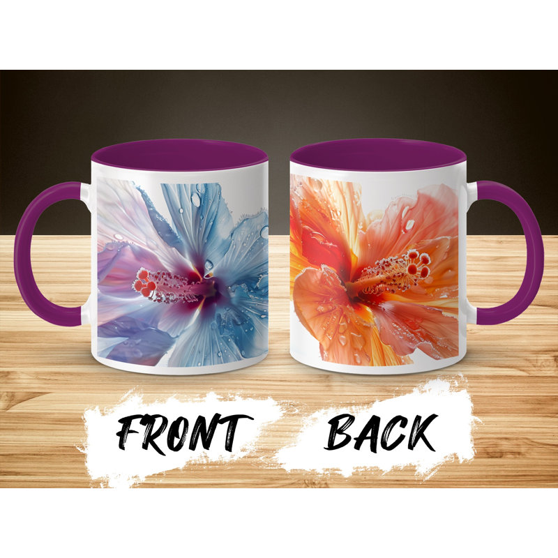 Ceramic Coffee Mug, Purple