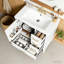 Meuble-lavabo moderne avec lavabo en céramique-601508725