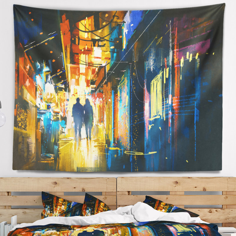 Polyester Tapestry, 50" H x 60" W