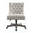 Ormond Plush Button Tufted Back Adjustable Task Chair-490179706