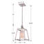 Luminaire suspendu 1 lumière-1859412410
