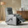 Cayrn Modern Dual Motor Oversized Massage Lift Recliner Chair with Heating