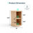 Mosser 3-Piece Living Room Table Set-580701246