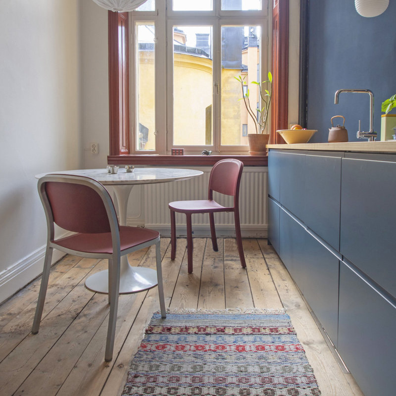 1 Inch Reclaimed Stacking Chair by Jasper Morrison, Bordeaux