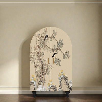 Garde-robe de chambre à coucher à portes doubles
