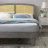 Sierra Cane and Wood Platform Bed with Angular Legs-1361104995-1464664693
