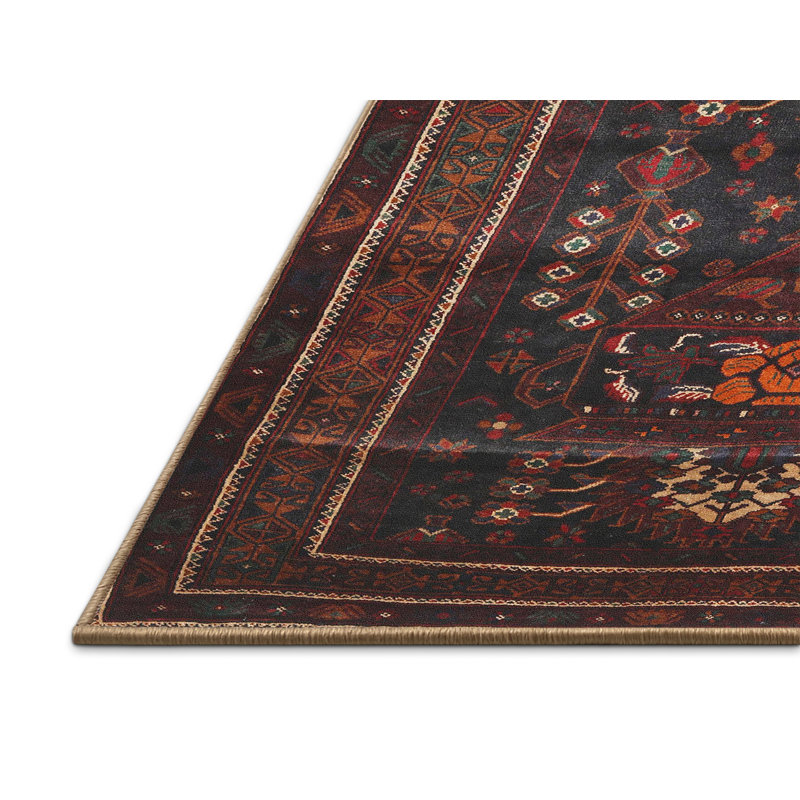 Oriental Indoor Rug, Rectangle 5' x 7'