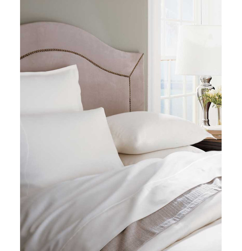 Tesoro Percale Flat Sheet, Full/Queen Flat Sheet, White