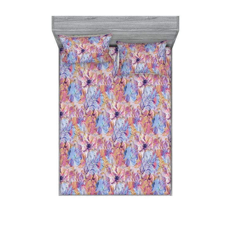 Drap-housse et taies décoratives 3 pièces Ambesonne