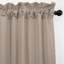 Elsie Linen Look Rod Pocket Drapery Panels Pair-45302732-45302773