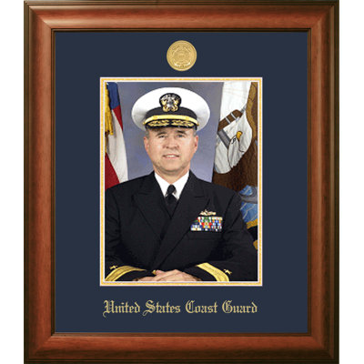 Coast Guard Portrait Picture Frame