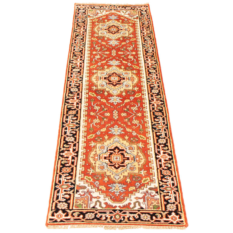 Tapis cuivre foncé Amy-Michelle Heritage 2 pi 6 po x 9 pi 3 po