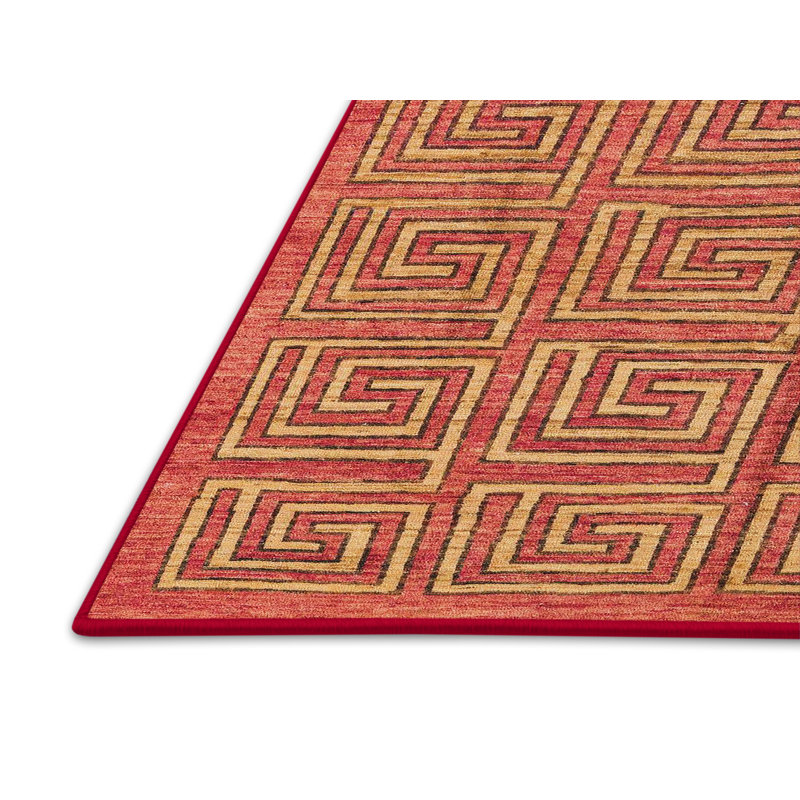 Abstract Indoor Rug, Rectangle 3' x 5'