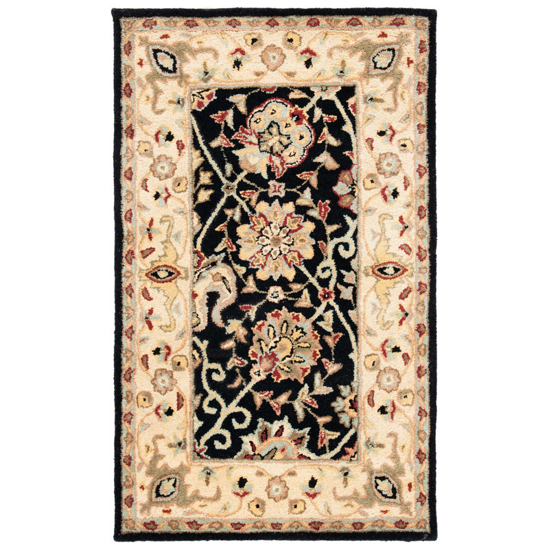 Dunbar Hand Tufted Wool Oriental Rug, Rectangle 3' x 5'