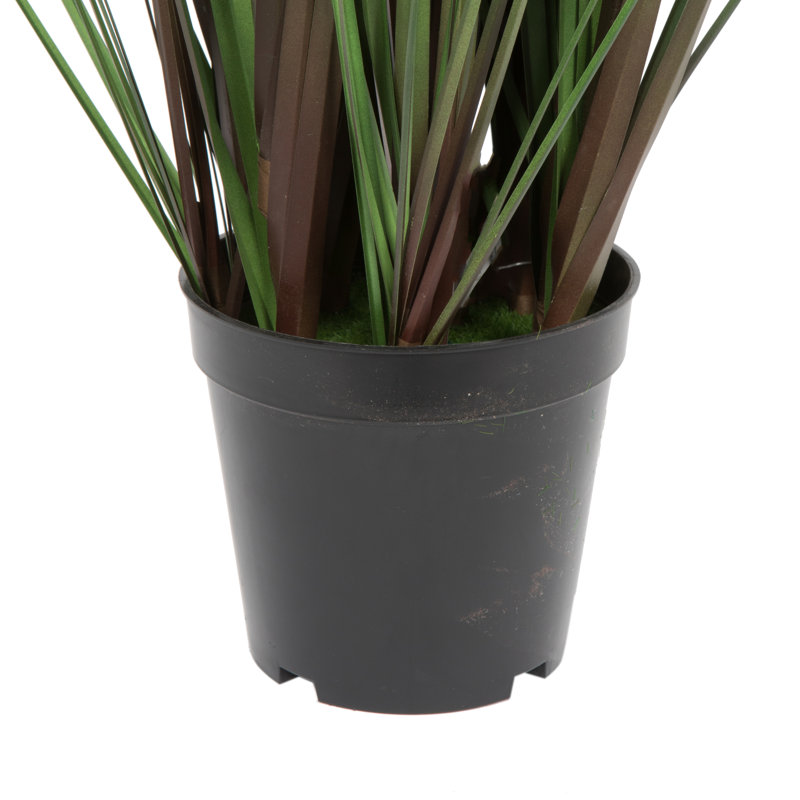 36" Green Plastic Potted Boxwood Topiary