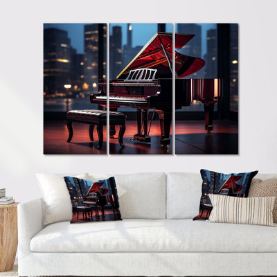 Piano Journey Through Jazz - Piano Wall Art Print Set