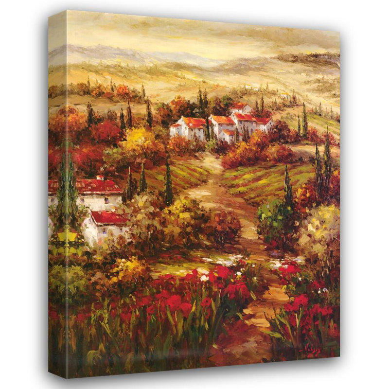Tuscan Village, 48" H x 36" W