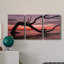 Photographie Étude de coucher de soleil sur la plage - Toile tendue avec châssis de qualité supérieure - Prêt à accrocher-240190691
