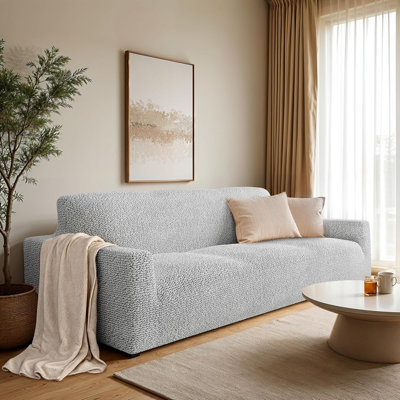 Stretch Sofa Slipcover – 1-piece Elastic Non-slip Couch Cover For 3-seater  4-seater Sofas, Loveseat  Armchair, Machine Washable Furniture Protector